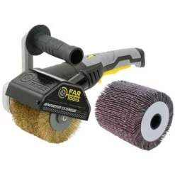 Rénovateur REX120C 1300W, Avec 2 Brosses (laiton, Lamelles) FARTOOLS