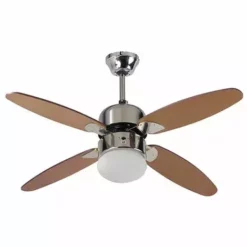 Ventilateur De Plafond SRI LANKA 107cm 4 Pales 50 W 230 V - 112425 - Fartools