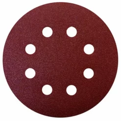 FARTOOLS Disque Abrasifs Auto-agrippants D. 125 Mm Grain 80 - Lot De 6