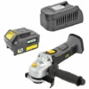 FARTOOLS Meuleuse D'angle D. 115 Mm Sans Fil KIT XF-GRINDER - 18 V 4,0 Ah Avec Chargeur