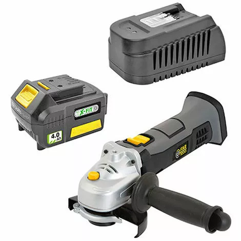 FARTOOLS Meuleuse D'angle D. 115 Mm Sans Fil KIT XF-GRINDER - 18 V 4,0 Ah Avec Chargeur 1 FARTOOLS Meuleuse D'angle D. 115 Mm Sans Fil KIT XF-GRINDER - 18 V 4,0 Ah Avec Chargeur