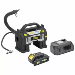 FARTOOLS Compresseur 11 Bar Sans Fil KIT XF-COMP - 18 V 1,5 Ah Avec Chargeur