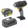 FARTOOLS Pistolet à Air Chaud 550° Sans Fil KIT XF-HEATERGUN - 18 V 4,0 Ah Avec Chargeur