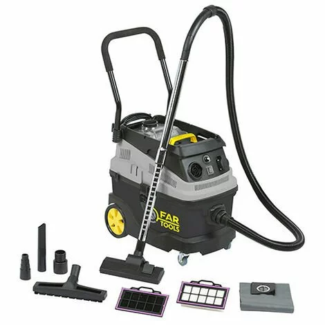 FARTOOLS Aspirateur Eau Et Poussières 35 L Fonction Souffleur - Système Multi Filtres En Série - MF 35 PLASTER- 1 600 W 230 V 1 FARTOOLS Aspirateur Eau Et Poussières 35 L Fonction Souffleur - Système Multi Filtres En Série - MF 35 PLASTER- 1 600 W 230 V