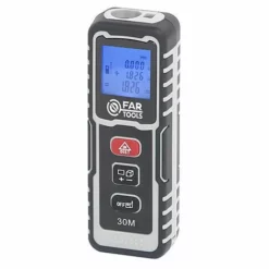 FARTOOLS Télémètre Laser Jusqu'à 30m Avec Affichage LCD, Mesure Simple, En Continu Ou Par Addition