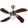 Ventilateur De Plafond HAWAI 107cm 4 Pales 50 W 230 V - 112424 - Fartools